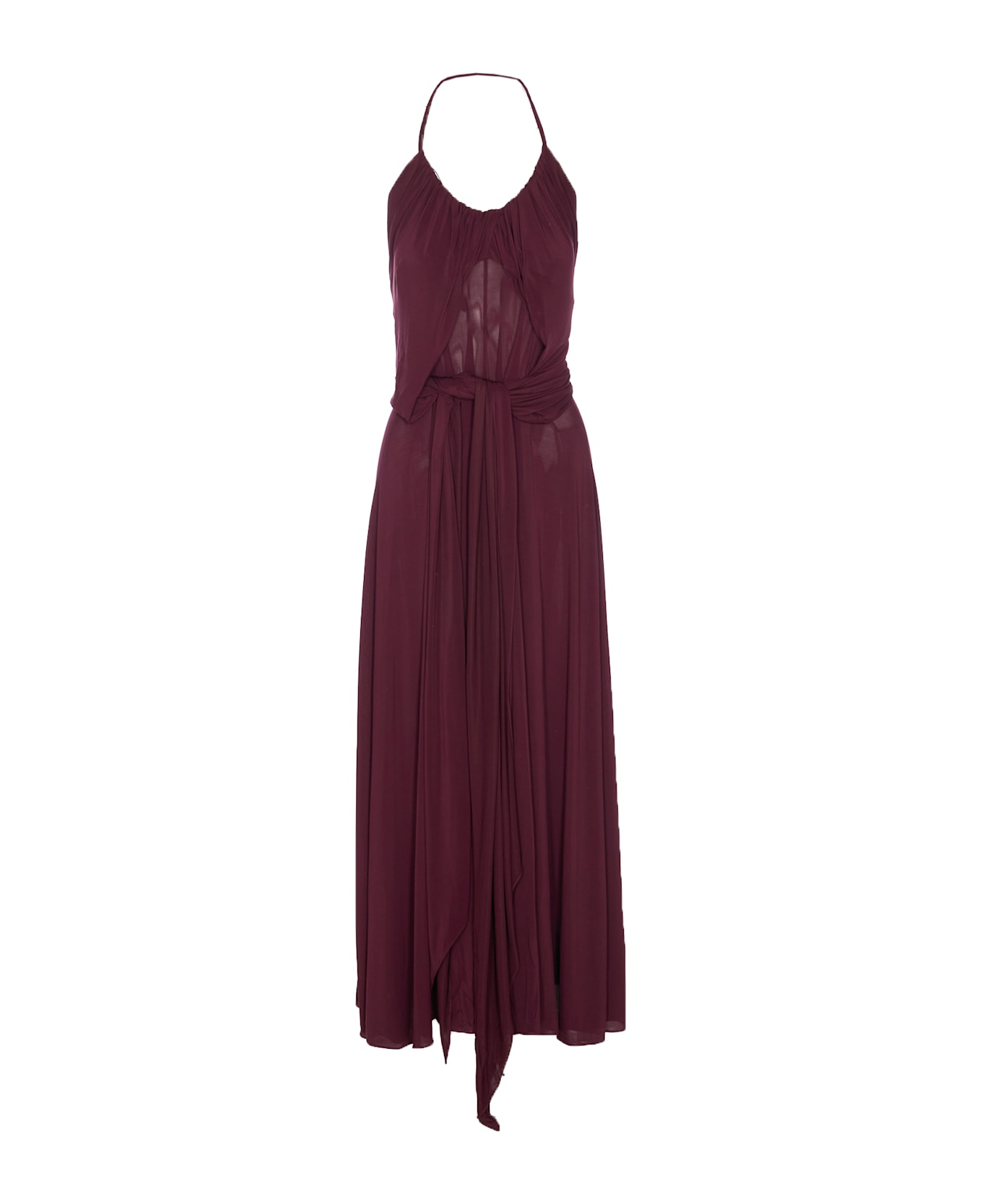 Alaia Cross Dress - Red