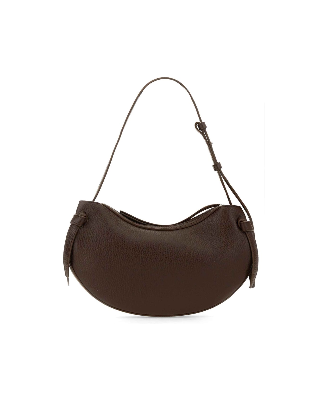YUZEFI Fortune Cookie" Bag - DARK BROWN