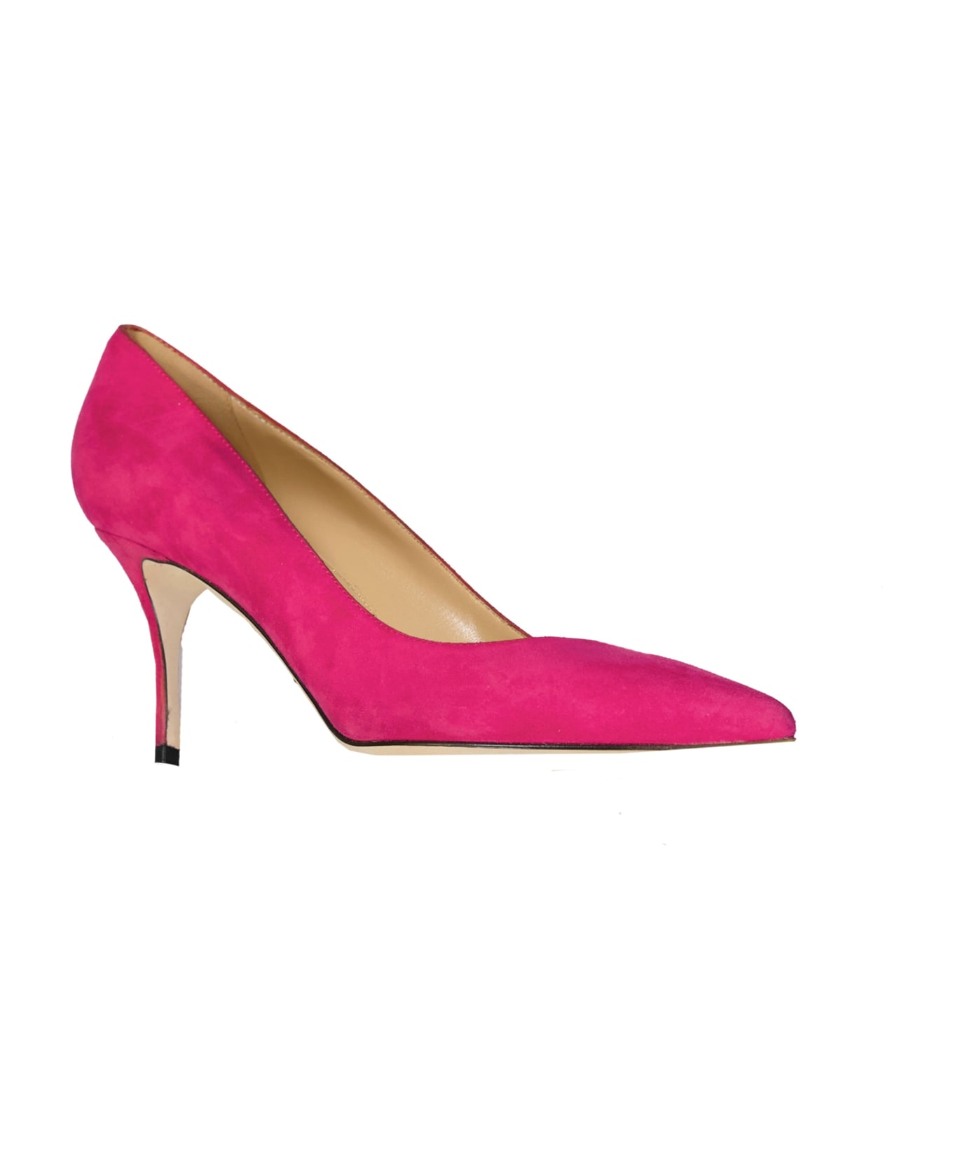 Sergio Rossi Suede Pumps - Pink ハイヒール