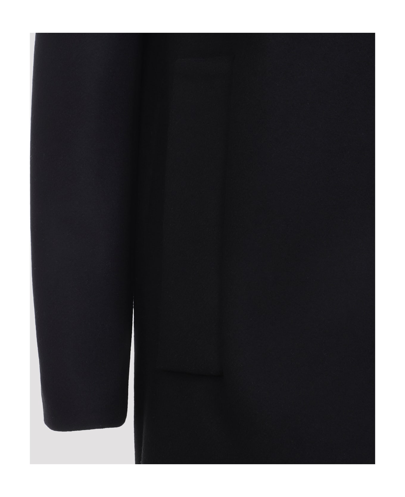 SportMax Ala Coat - Nero