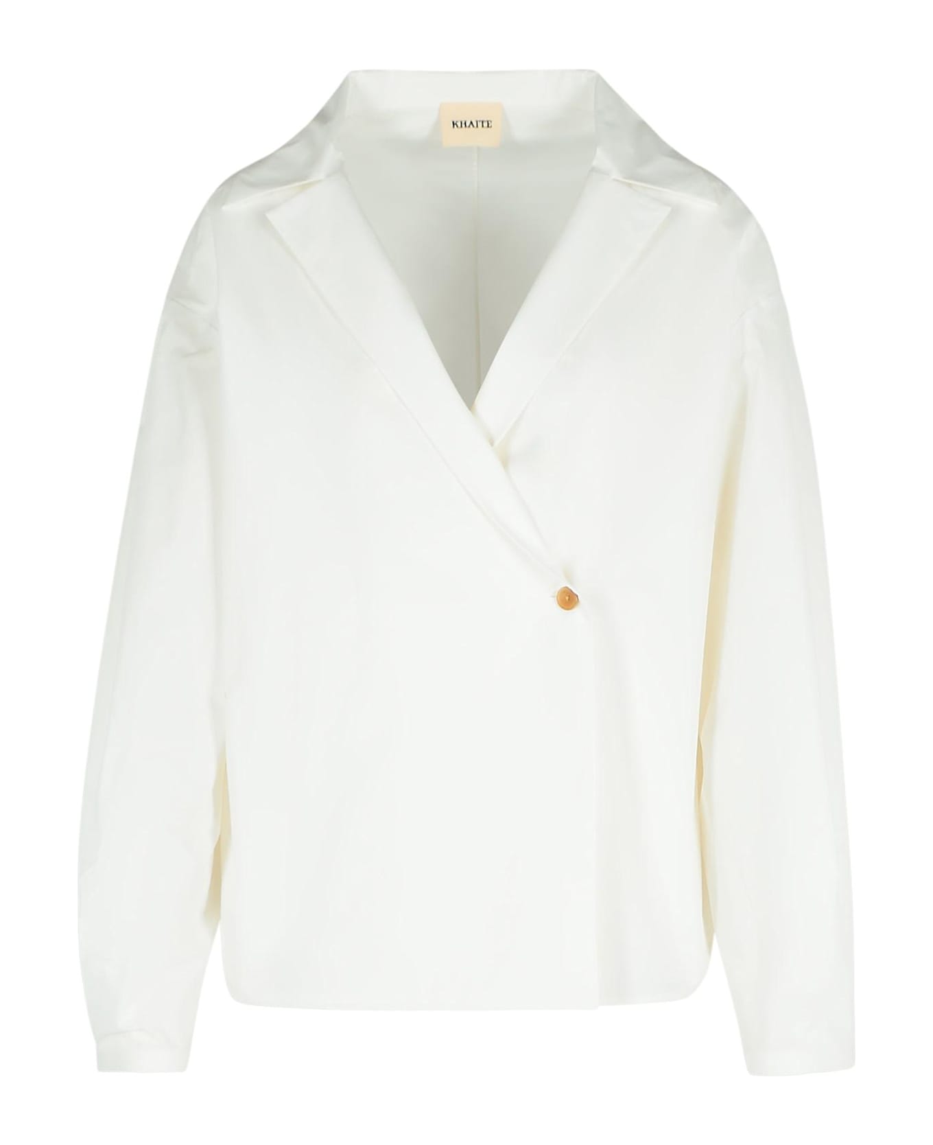 Khaite 
ashton
 White Cotton Shirt - White