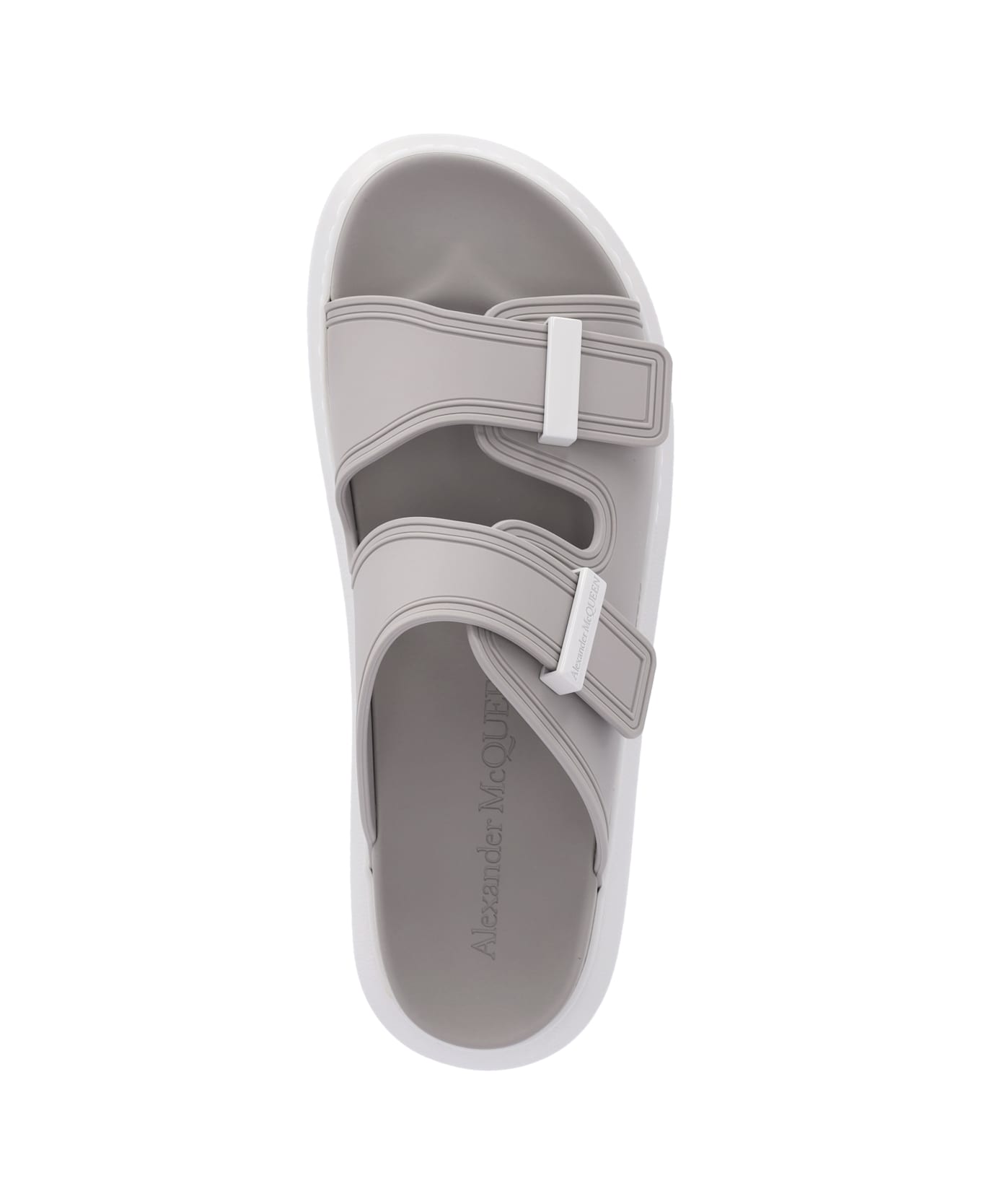 Alexander McQueen 'hybrid' Slide Sandals - Stone vanilla