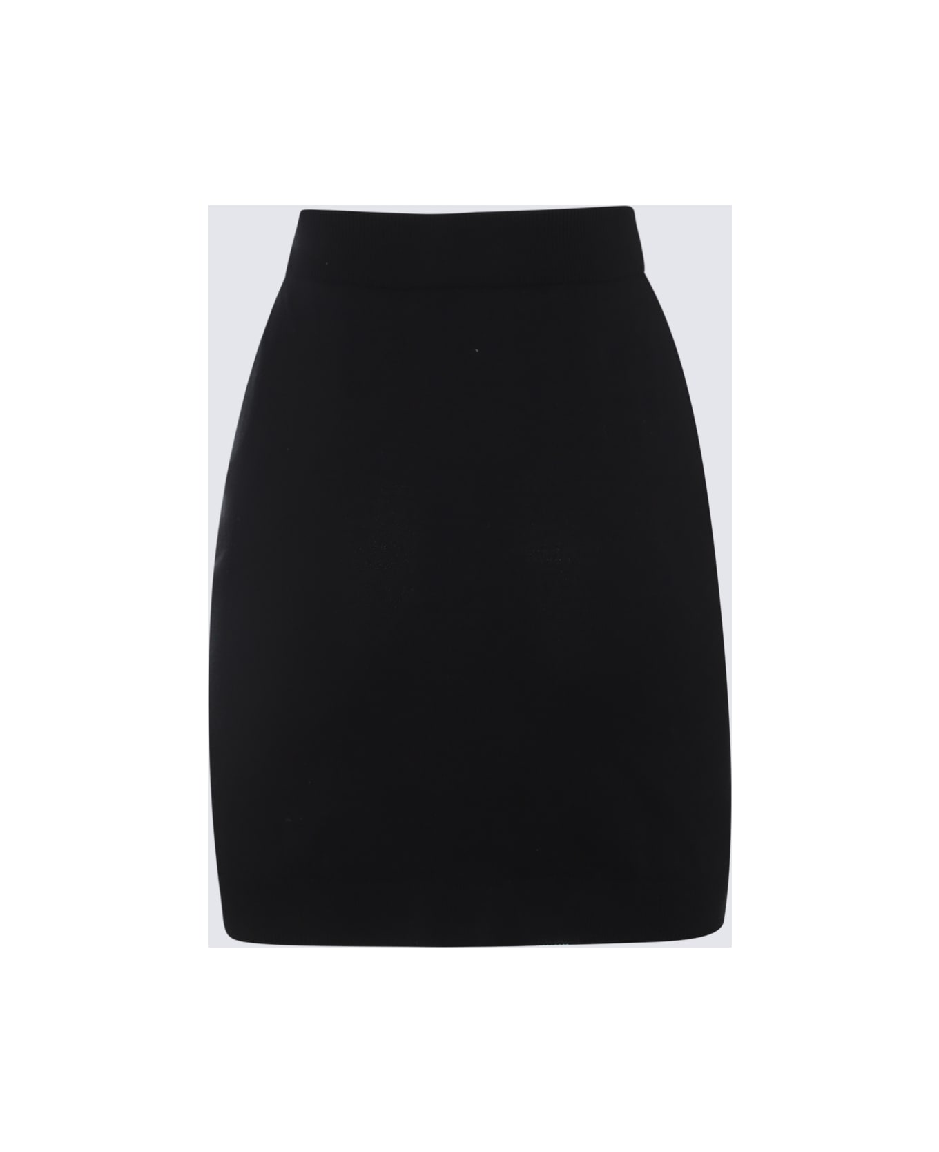 Vivienne Westwood Black Cotton Mini Skirt - Black