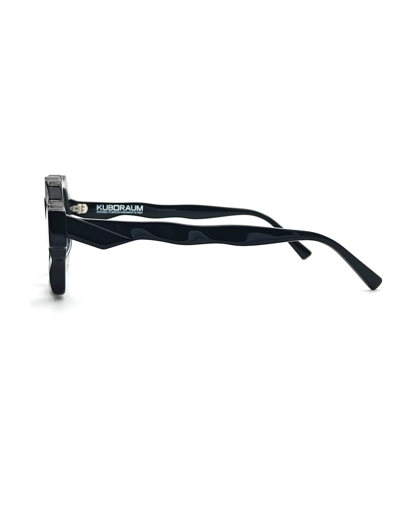 Kuboraum Mask G6 - Black Shine Rx Glasses - black shine