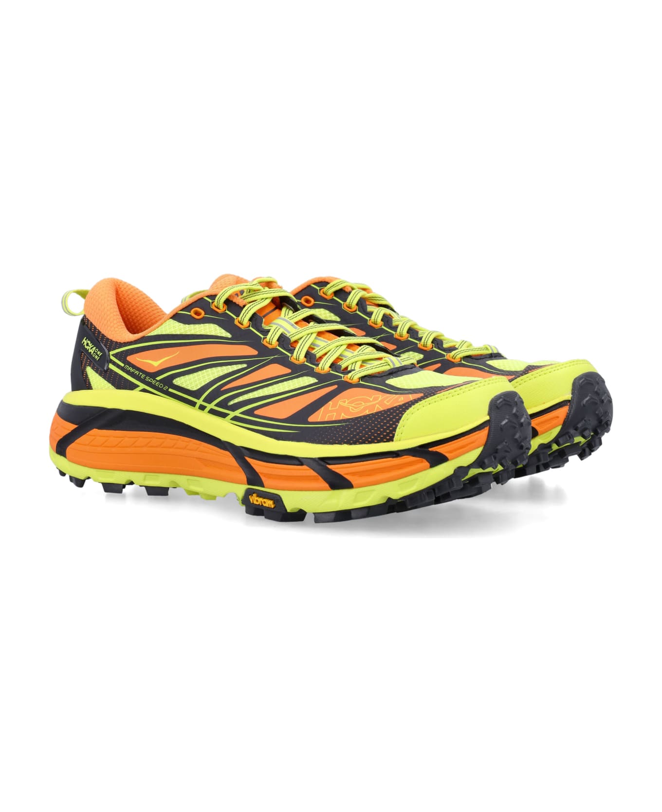 Hoka U Mafate Speed 2 Sneakers - ELECTRIC TANGERINE