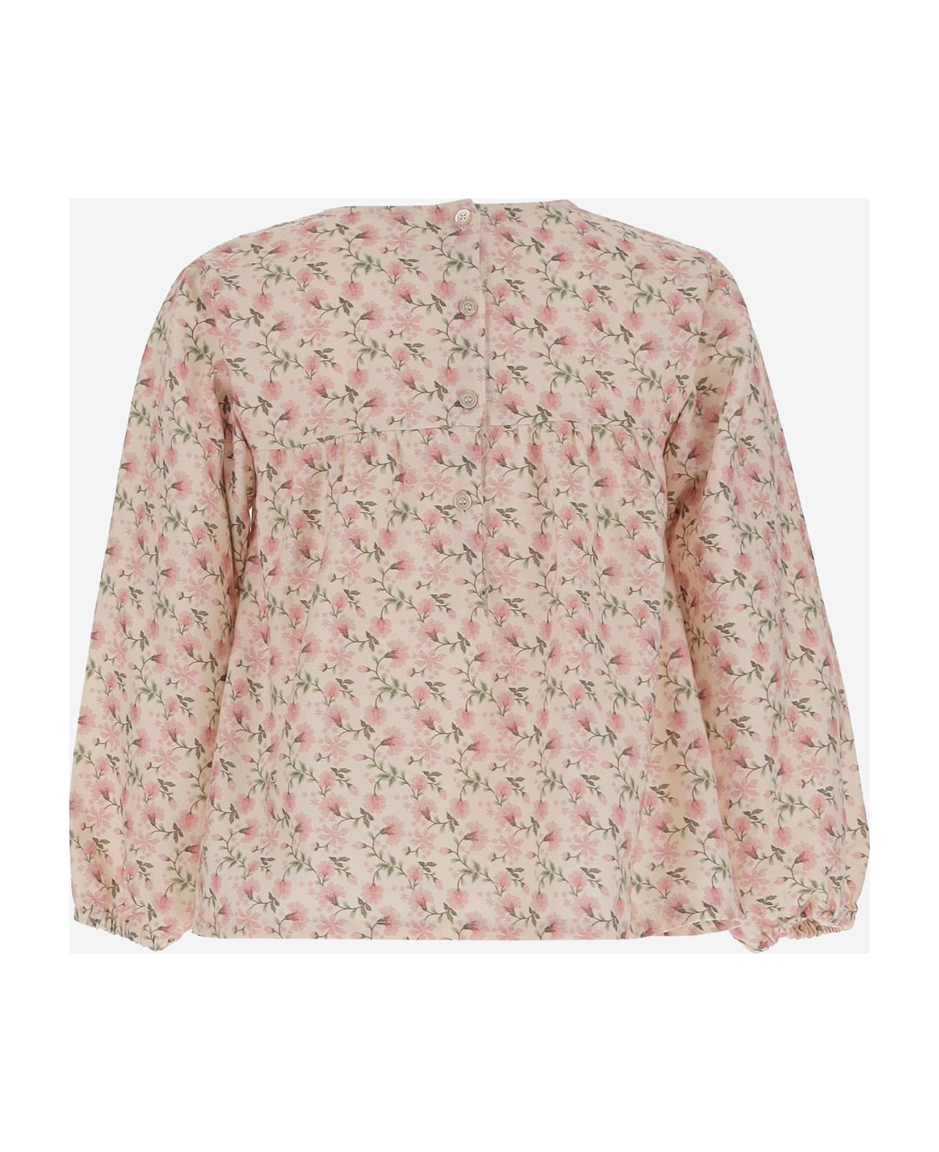 Babe 
Tess Cotton Dress With Floral Pattern - Red