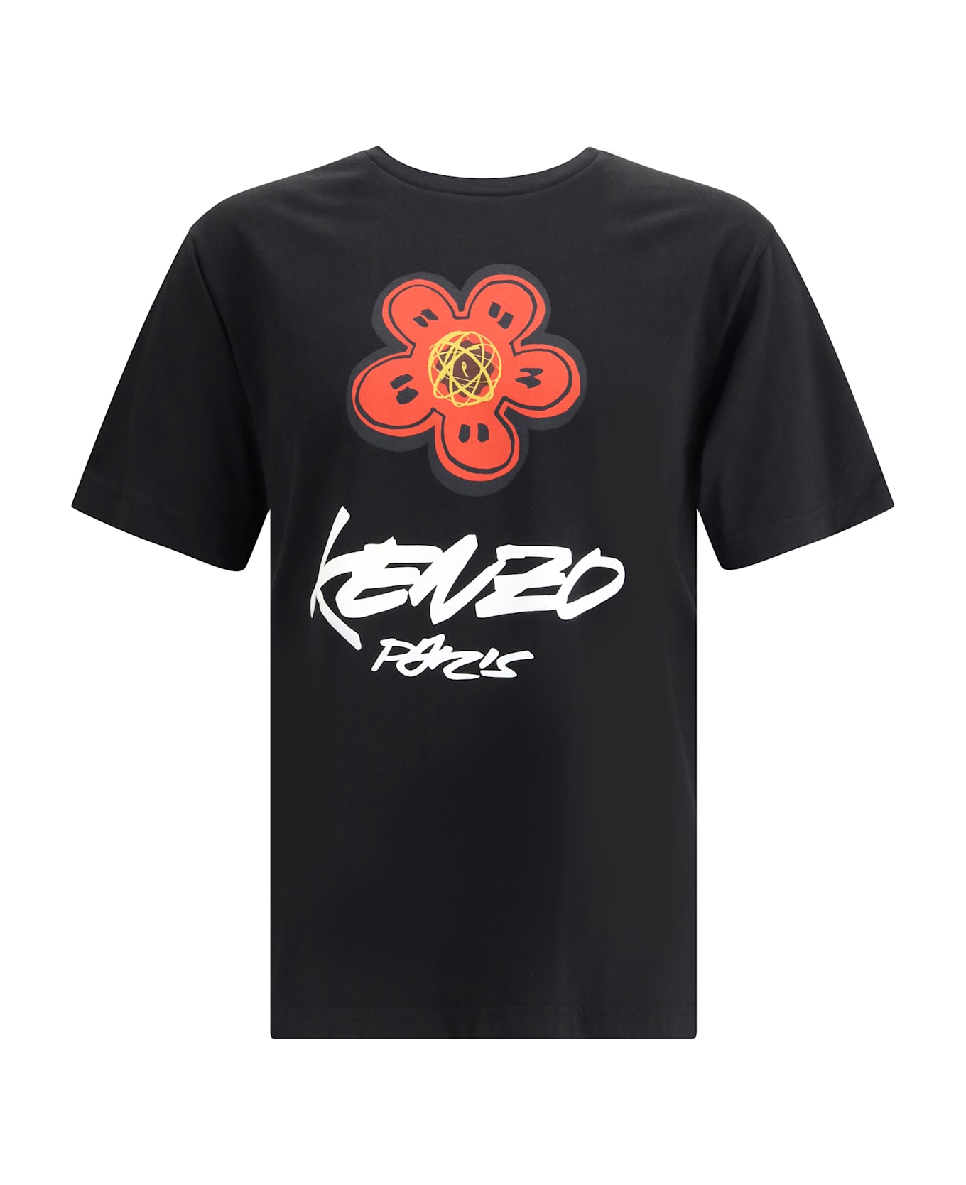 Kenzo Futura 2000 Cotton T-shirt - Black