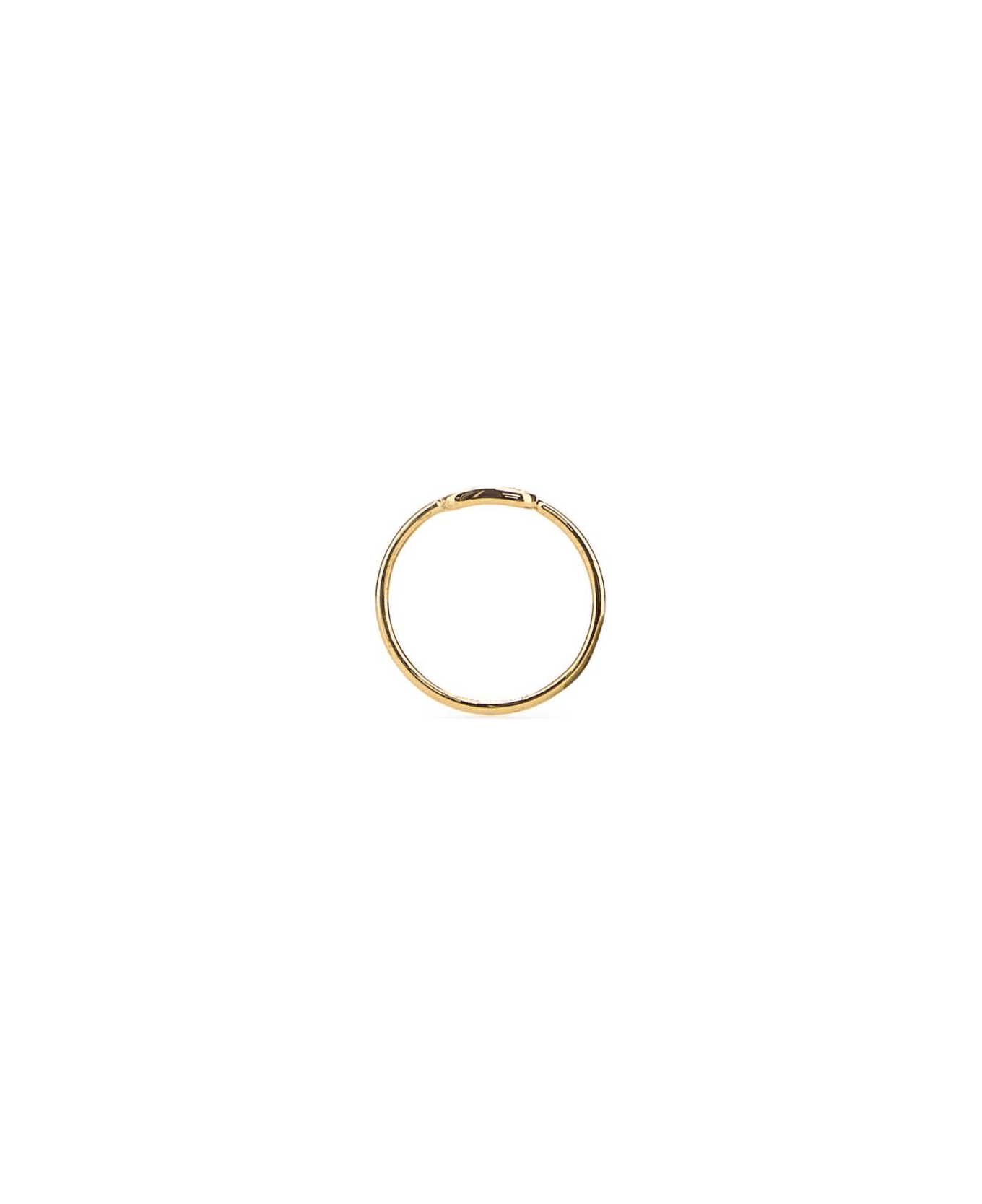 Valentino Garavani Gold Metal Vlogo Signature Ring - ORO18
