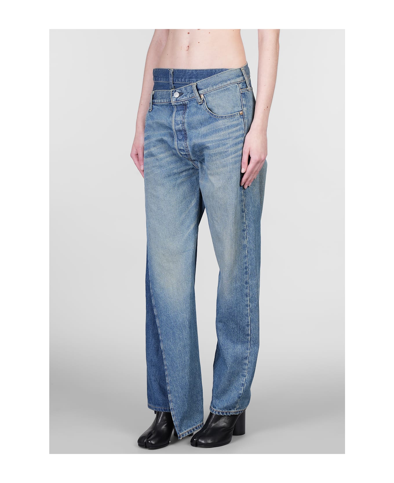 Junya Watanabe Jeans In Blue Cotton - blue