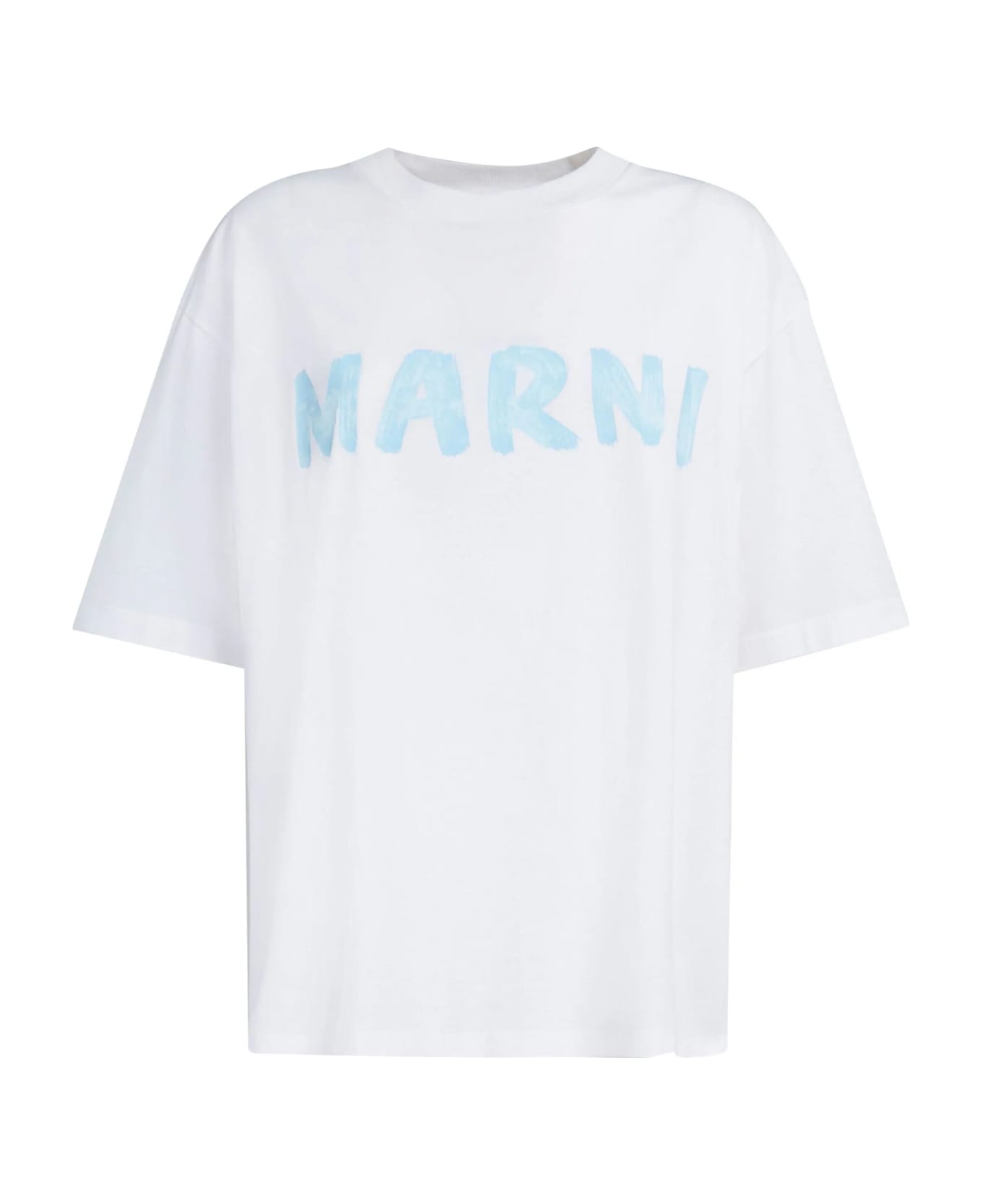 Marni White Cotton T-shirt - White Tシャツ
