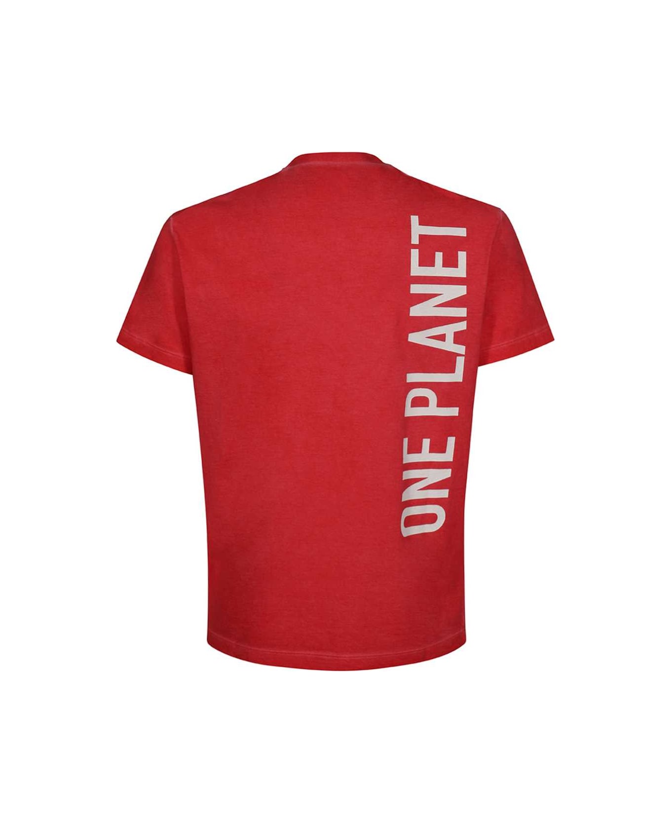 Dsquared2 Cotton Crew-neck T-shirt - red