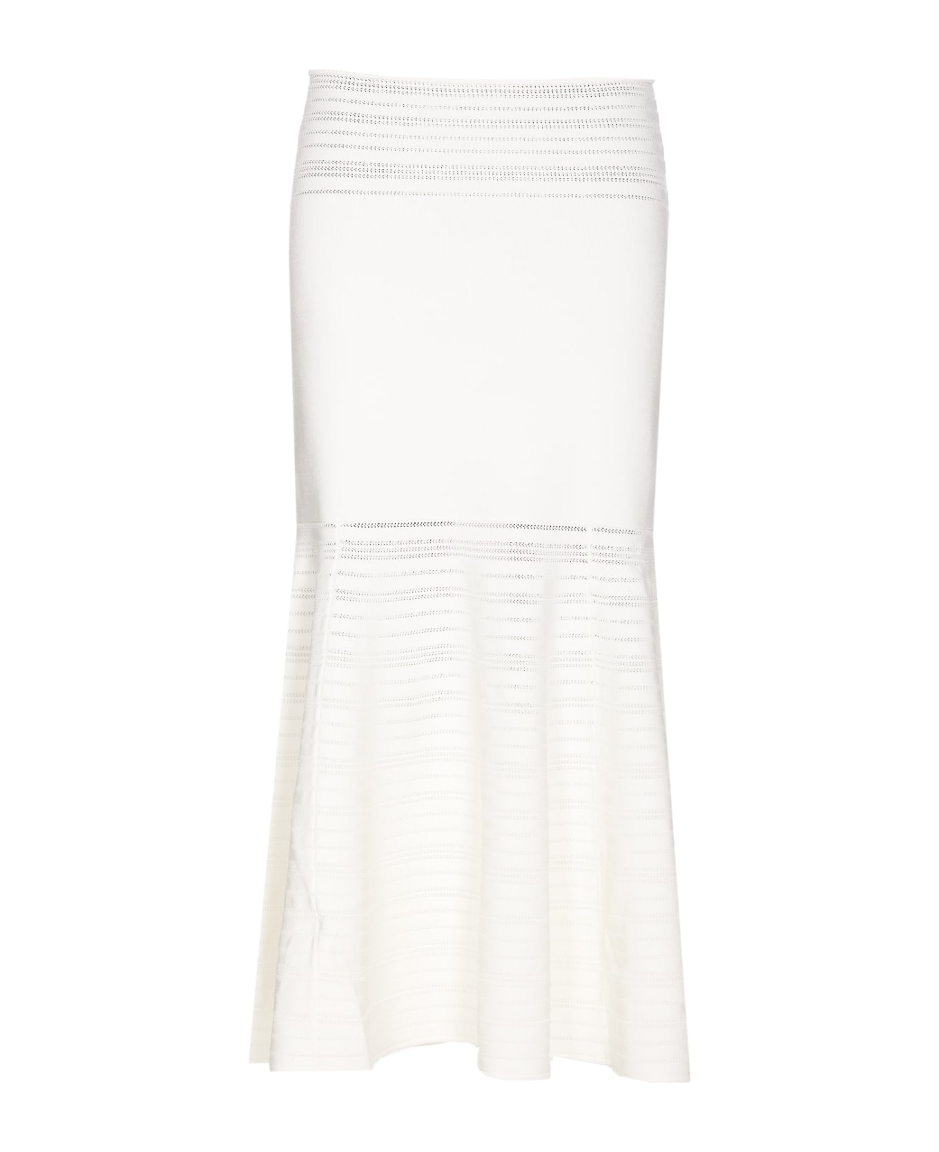 Victoria Beckham Midi Skirt - White スカート