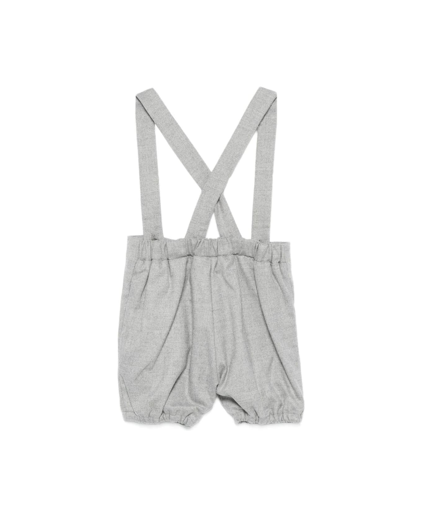 Tartine et Chocolat Pants With Suspenders - GREY