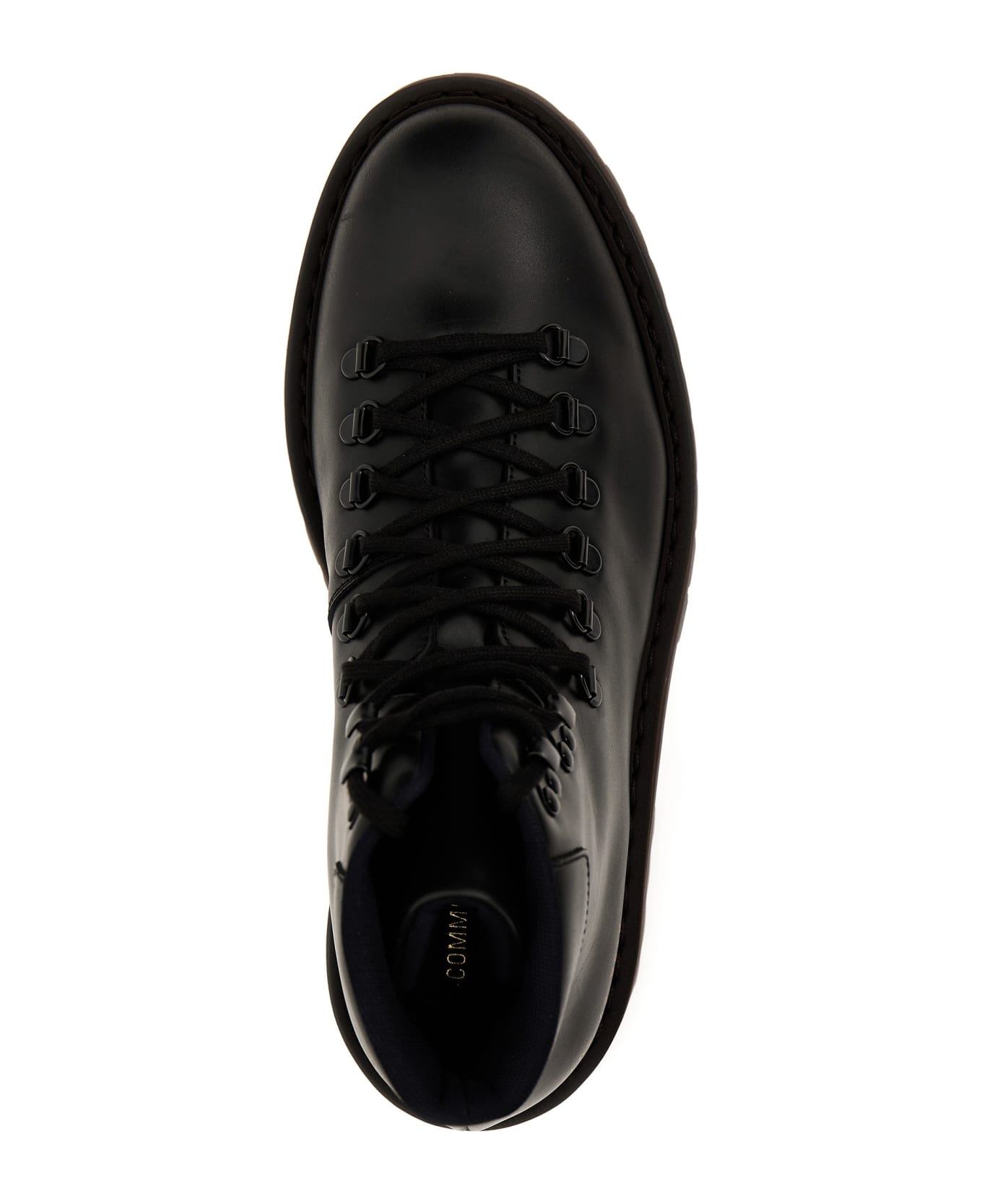 Common Projects Hiking Combat Boots - black