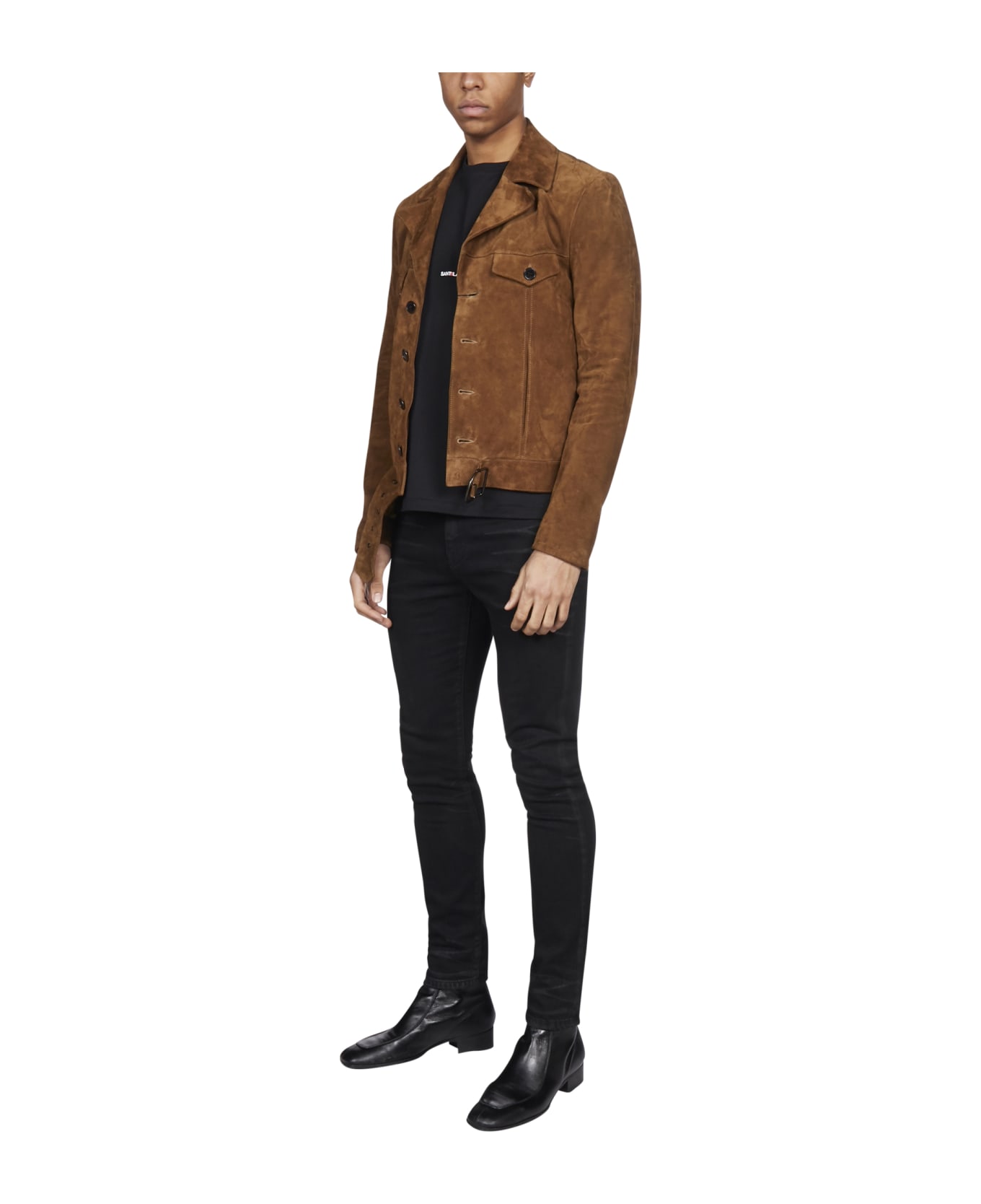 Saint Laurent Short Jacket - Noix
