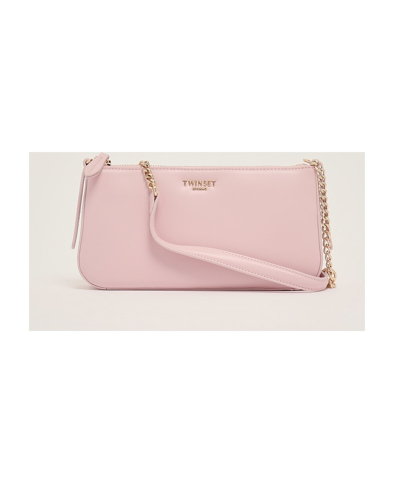 TwinSet Poliuretano Clutch - ROSA