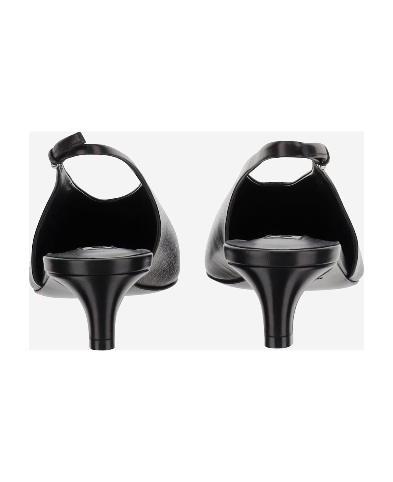 Jil Sander Leather Pumps - Black