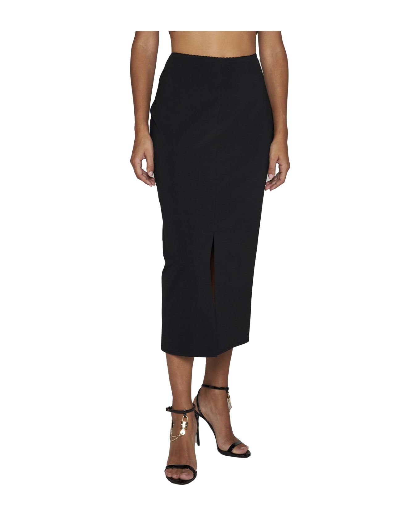 Dolce & Gabbana Long Skirt - NERO (Black)