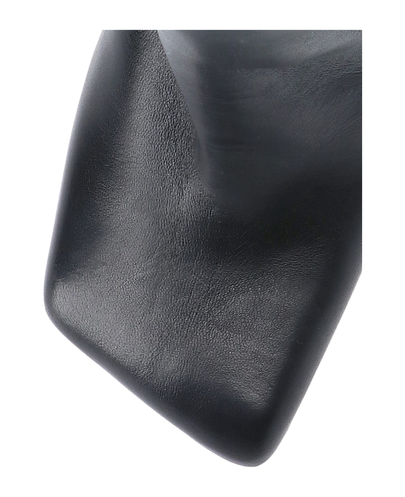 Amina Muaddi 'marine' Boots - Black  