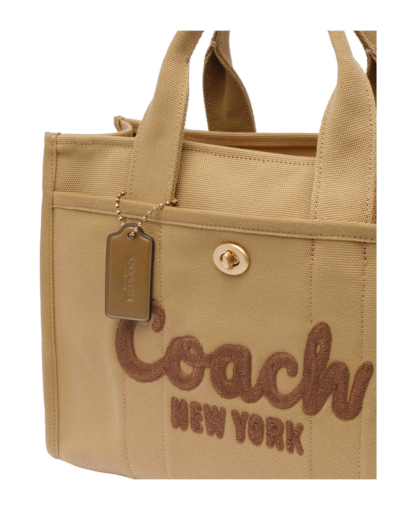 Coach Cargo Tote Bag - BROWN