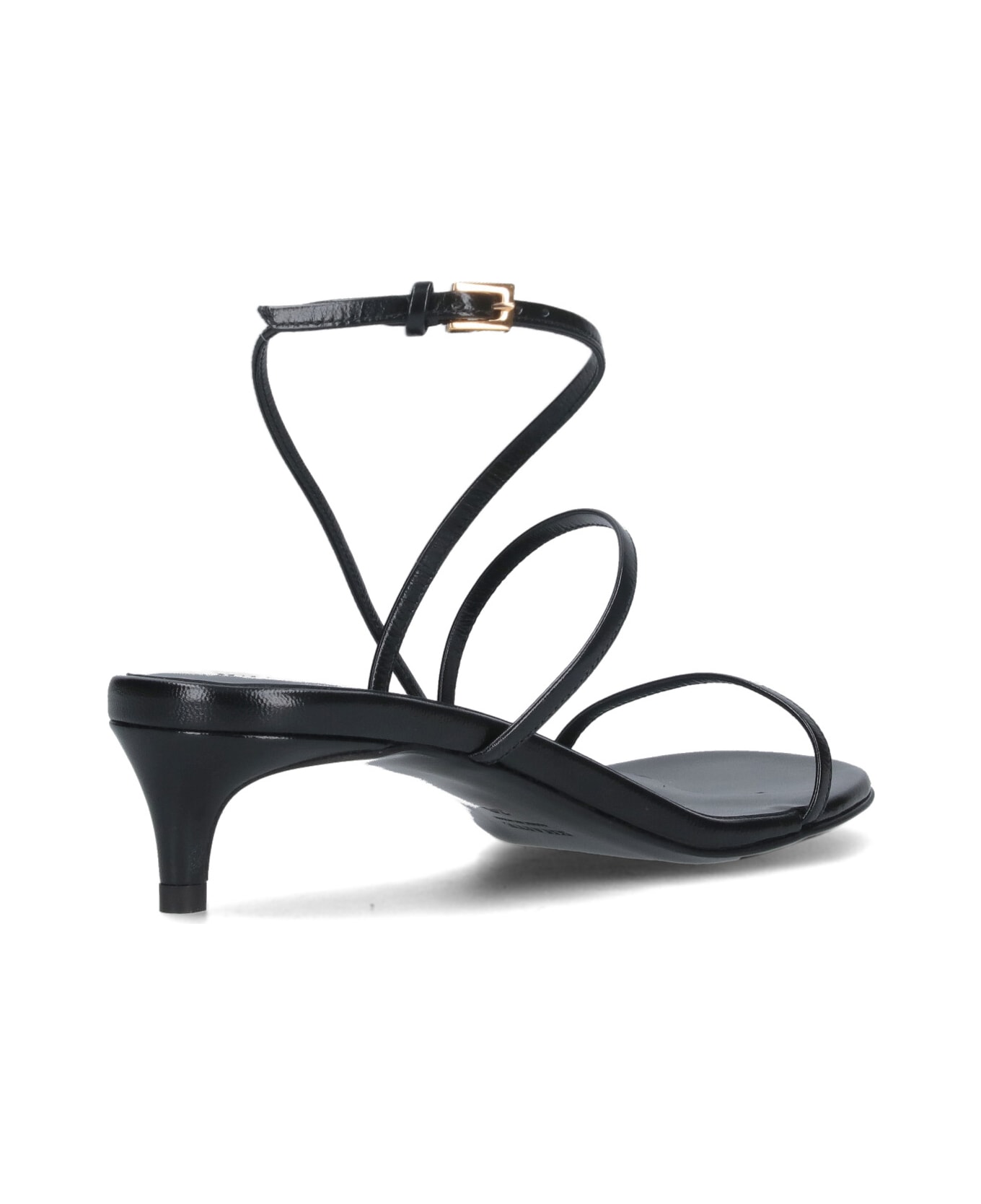 Khaite "loop" Sandals - Black  