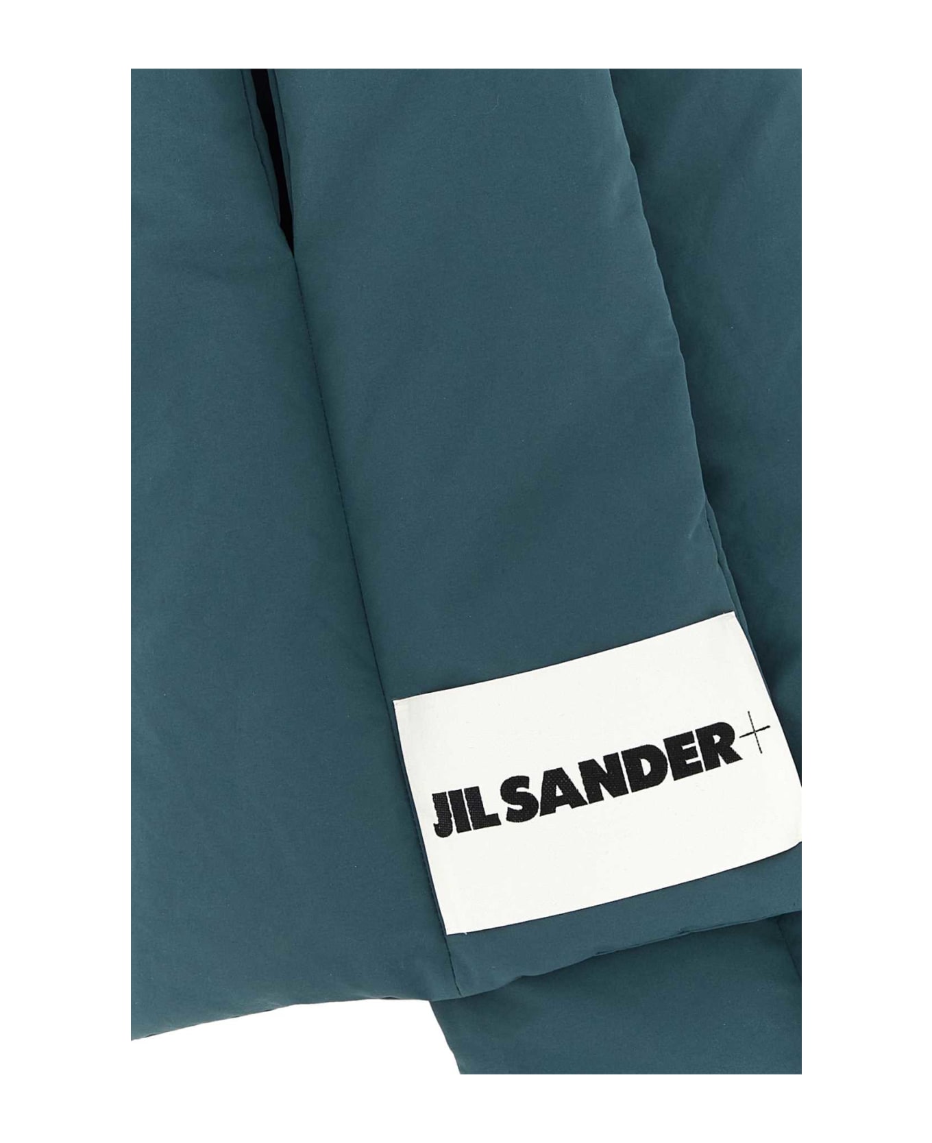 Jil Sander Air Force Blue Polyester Scarf - 040