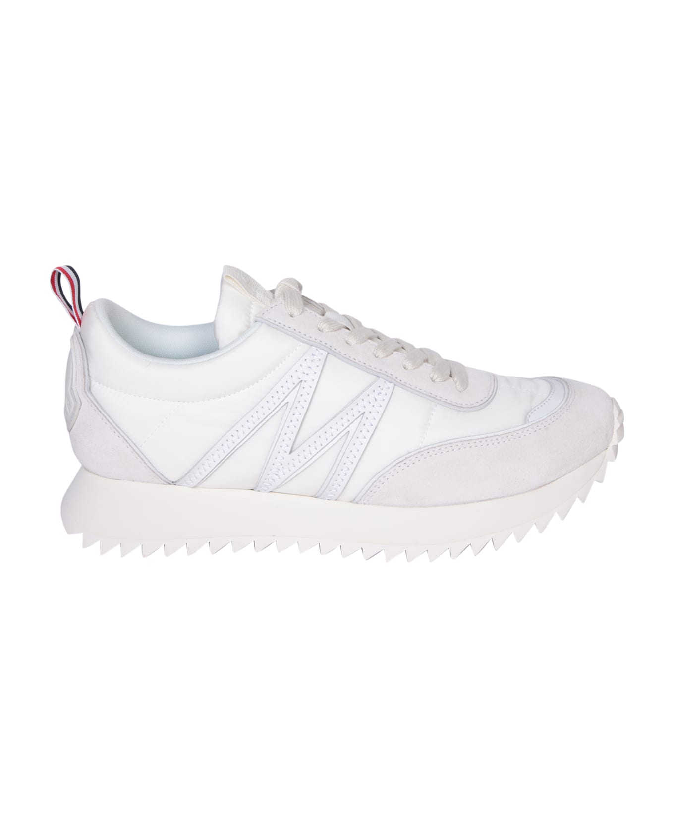 Moncler Pacey Low White Sneakers - White