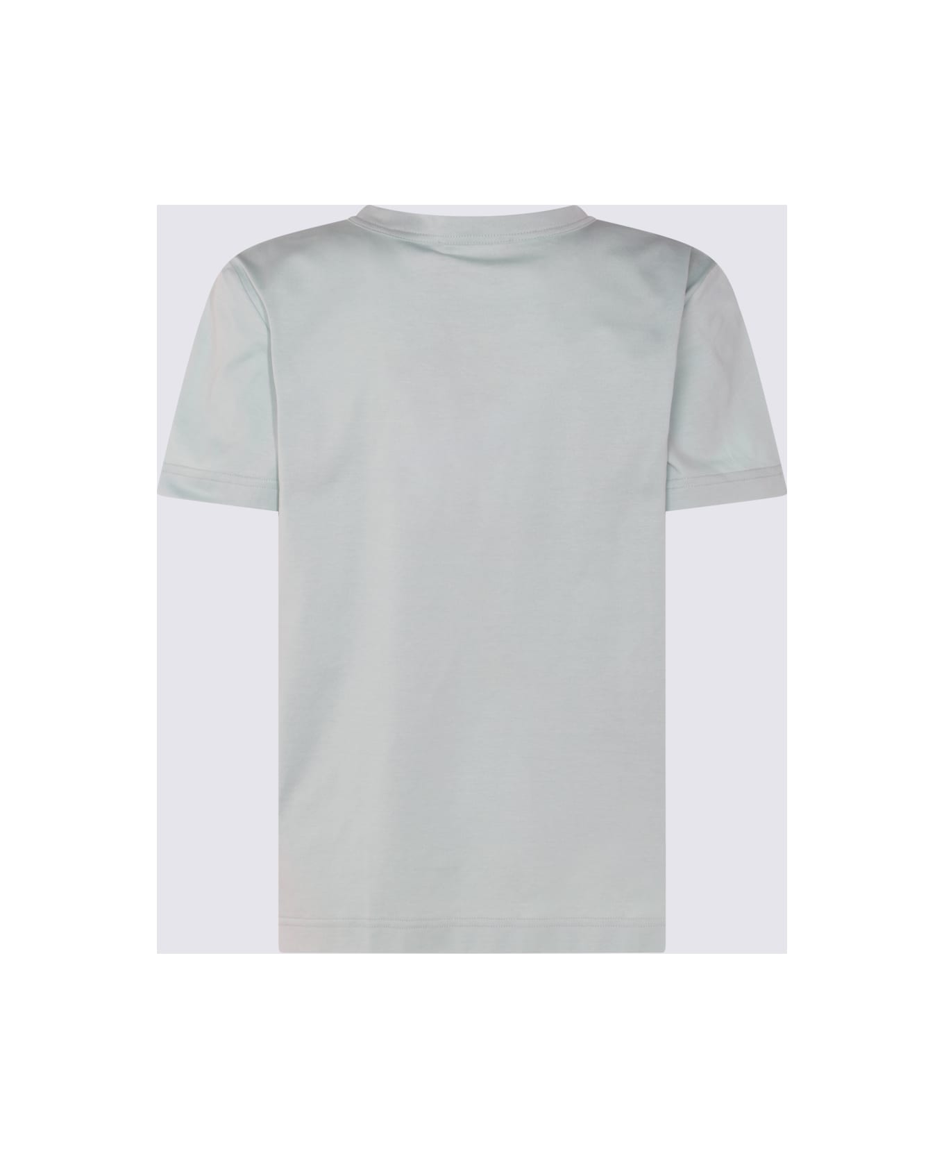 Fabiana Filippi Green Cotton T-shirt - Verde acqua