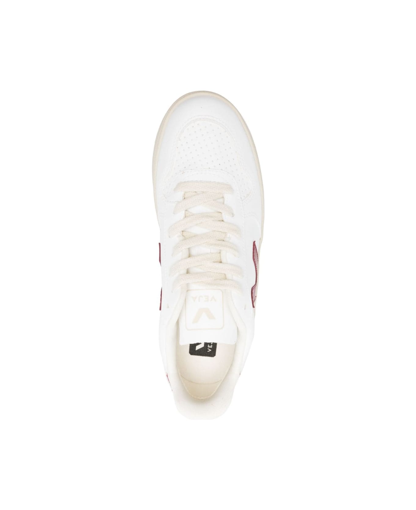Veja V-10 Sneakers - White Marsala
