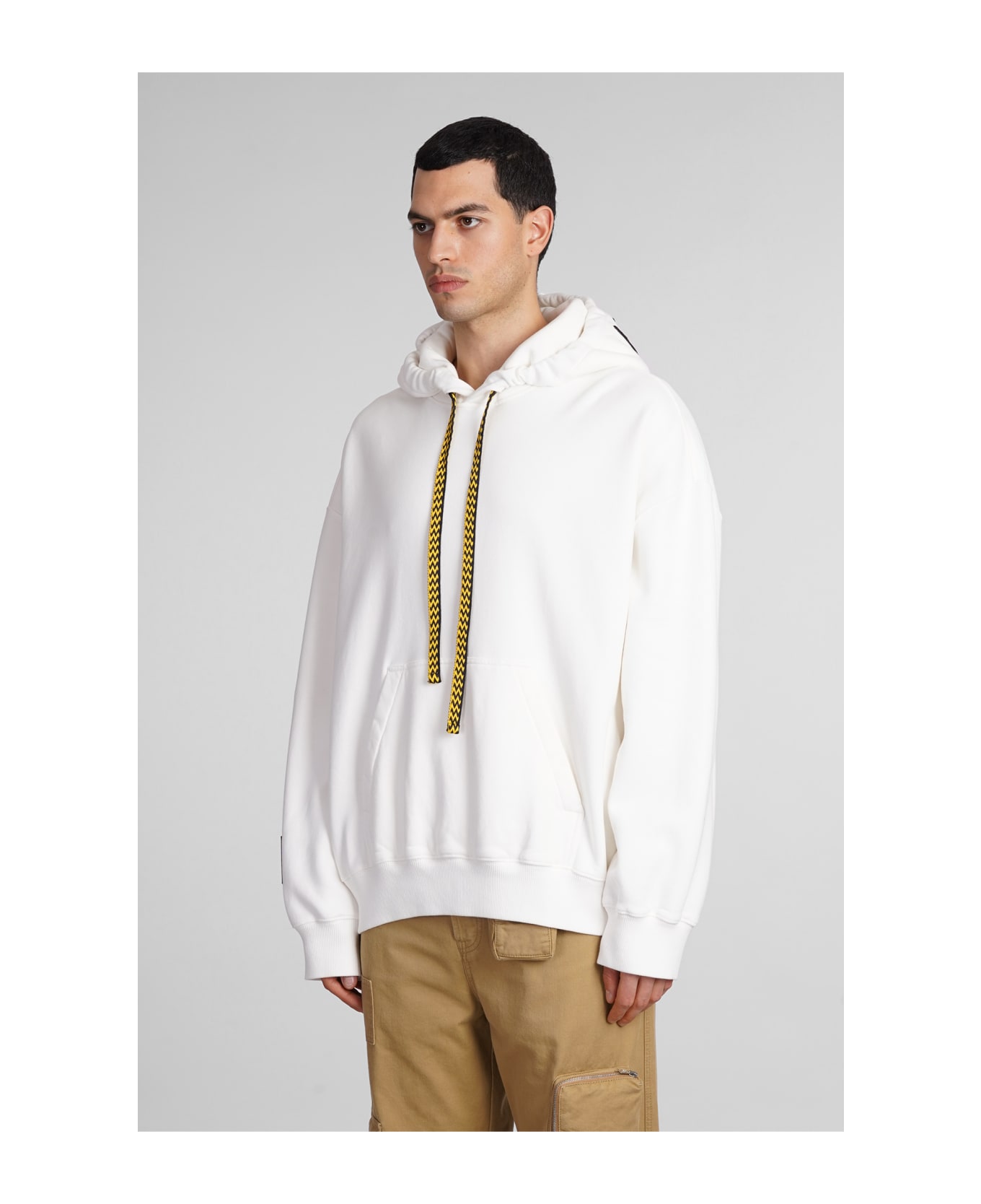 Lanvin Sweatshirt In White Cotton - white フリース
