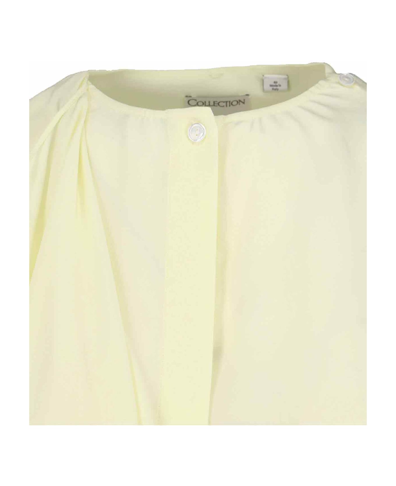Calvin Klein Draped Shirt 
kiki
 - Yellow