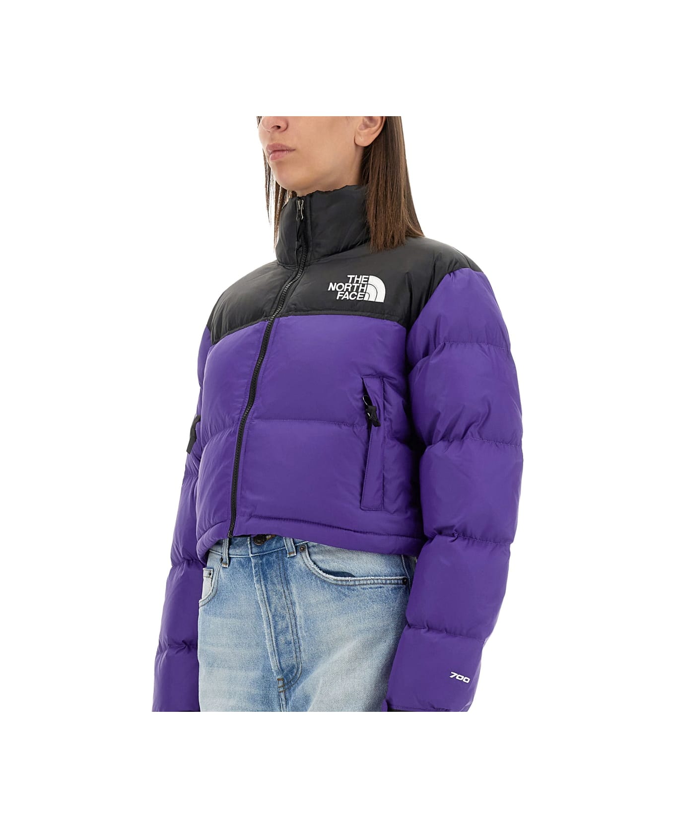 The North Face Nuptse Short Jacket - PURPLE