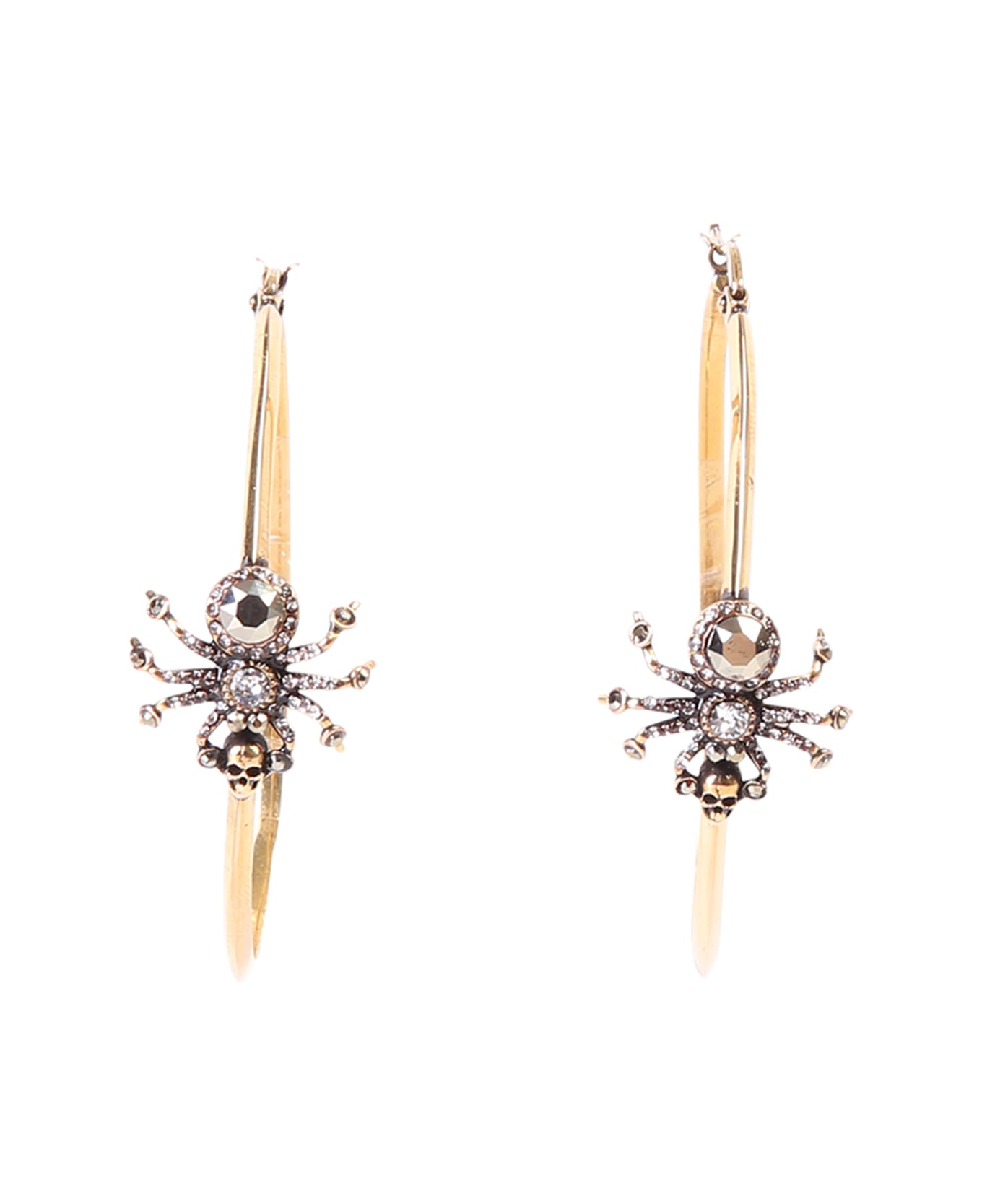 Alexander McQueen Embellished Earrings - Oro