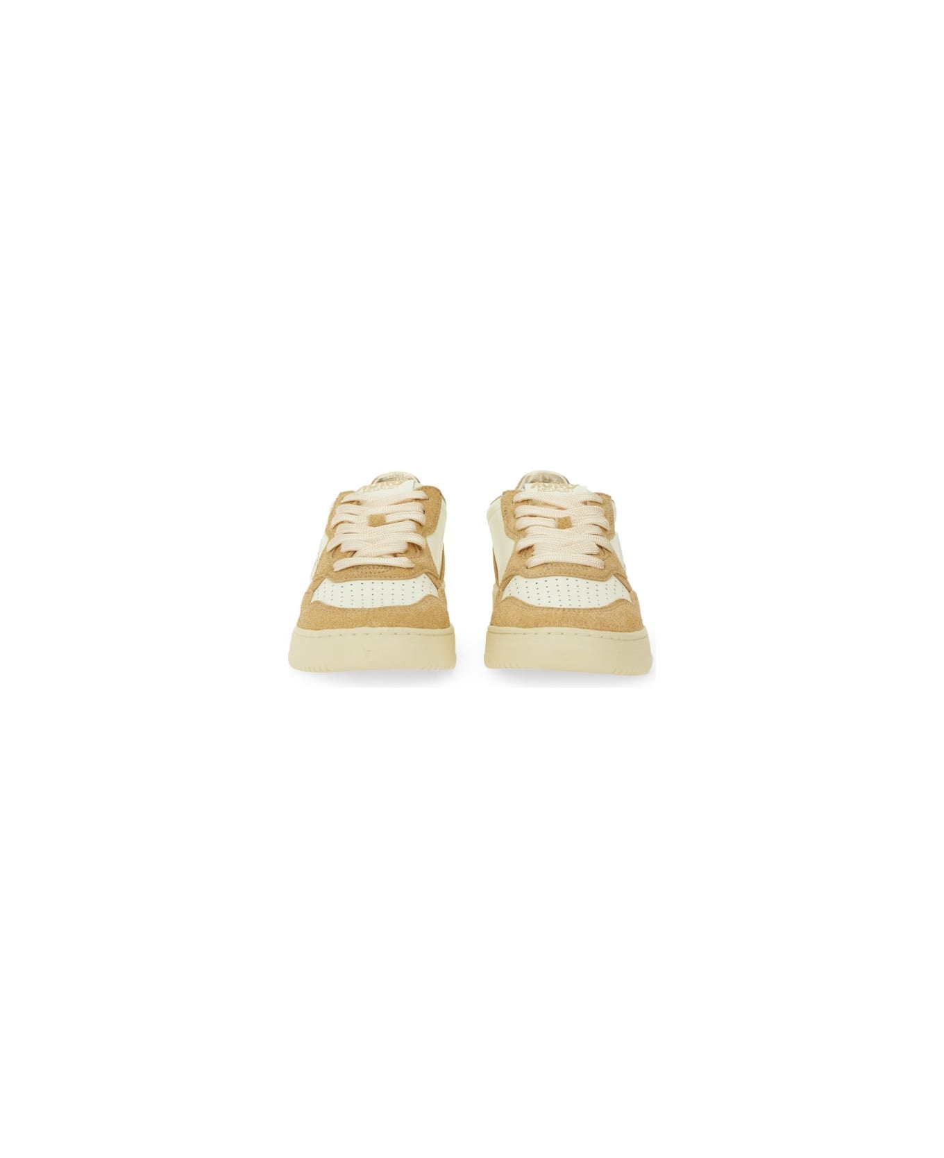 Autry "medalist Low" Sneaker - YELLOW