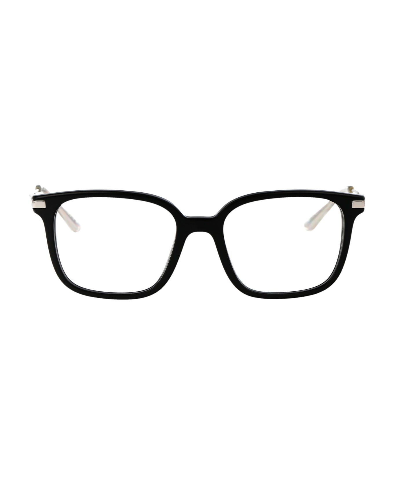 Prada Eyewear 0pr 04zv Glasses - 1AB1O1 BLACK