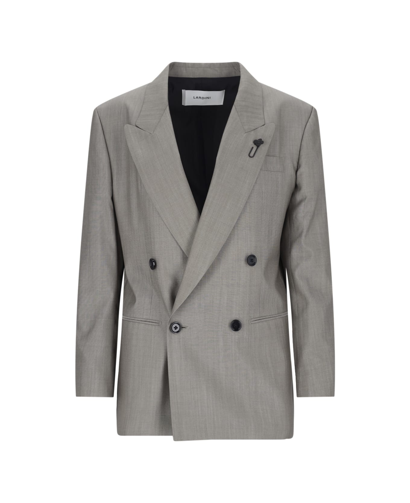 Lardini Double-breasted Suit - Gray