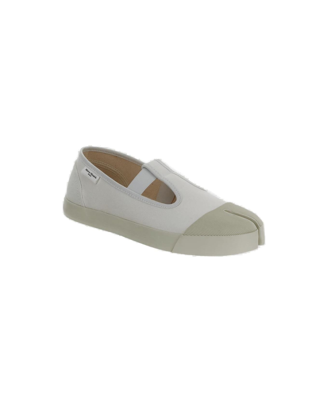 Maison Margiela On The Deck Tabi Mary Jane Shoes - WHITE フラットシューズ