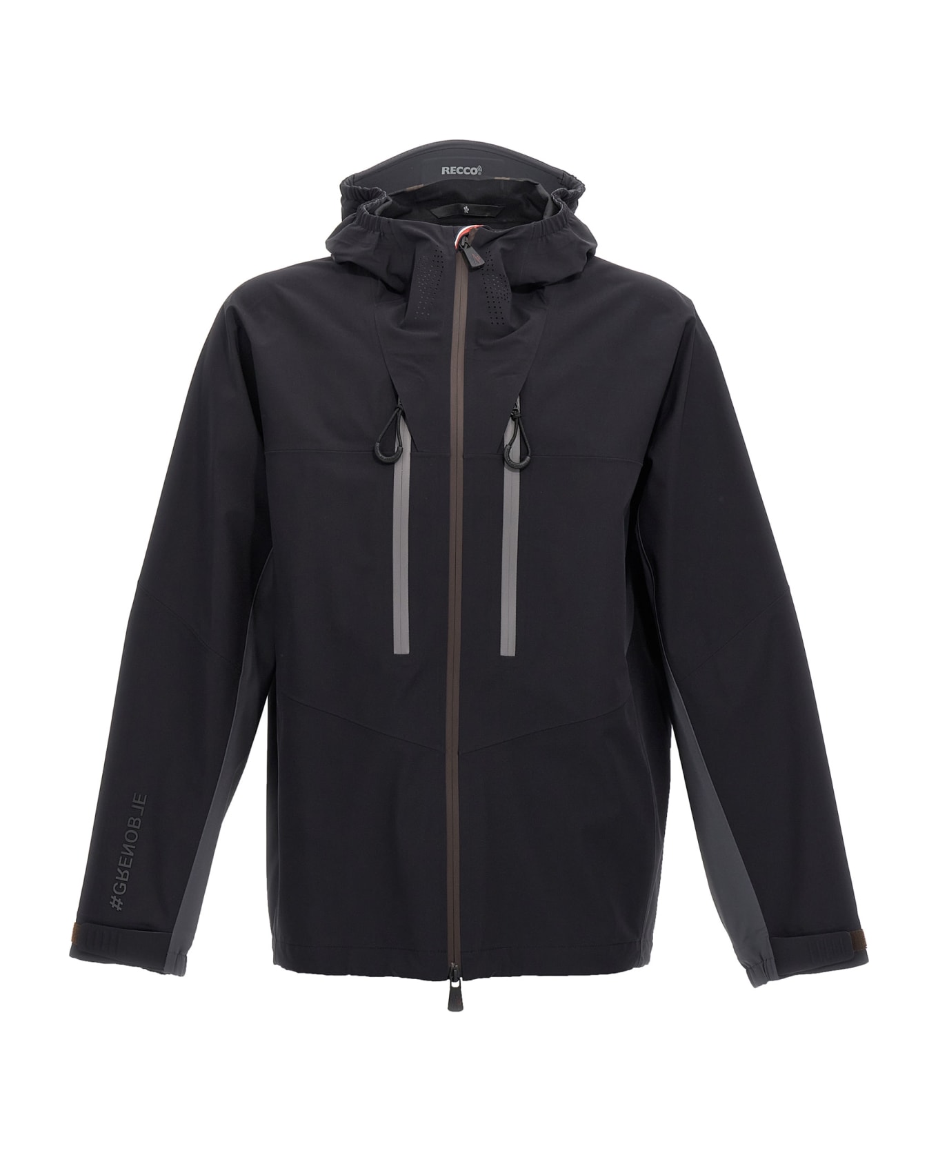 Moncler Grenoble 'orden' Hooded Jacket - Black  