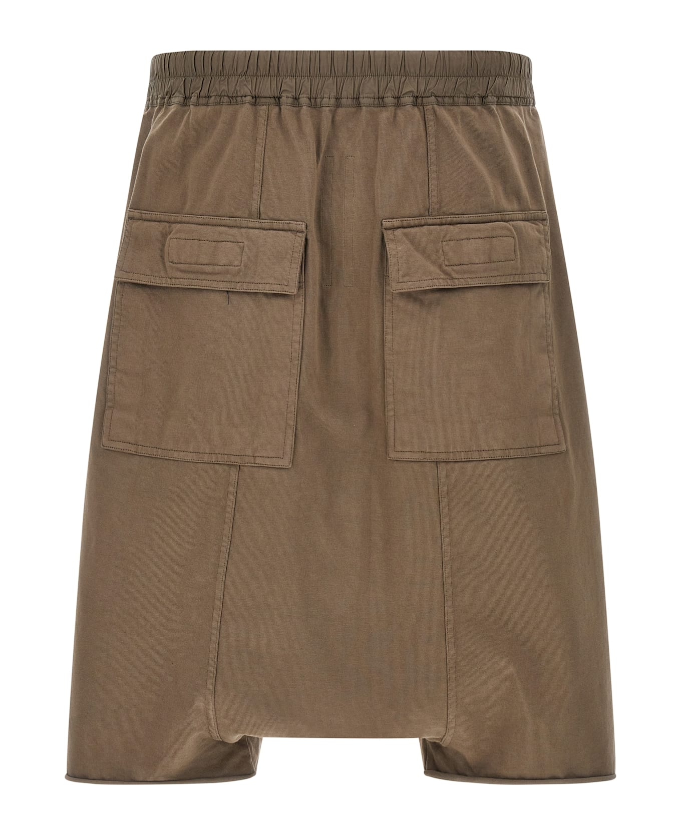 DRKSHDW 
drawstring Pods
 Bermuda Shorts - Brown