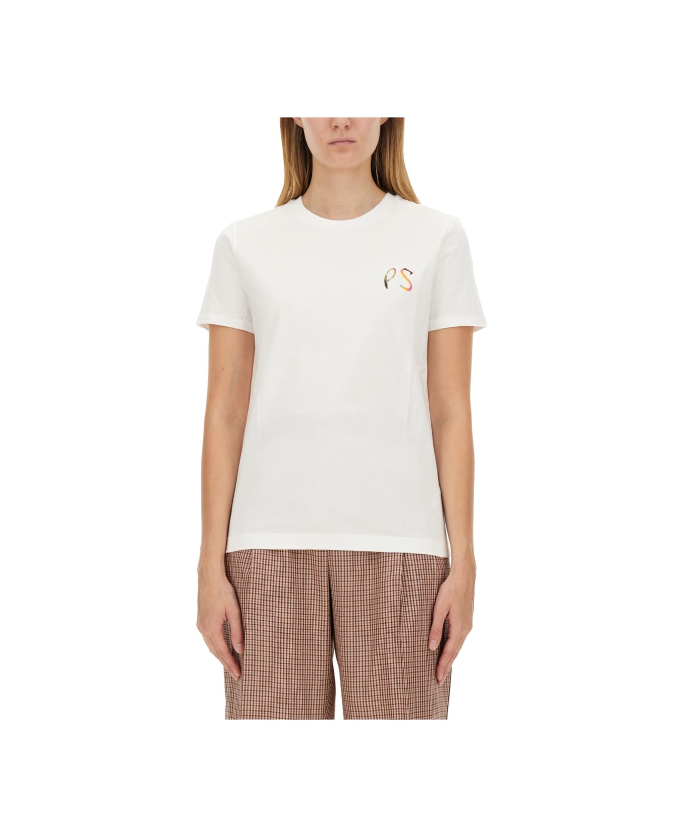 PS by Paul Smith T-shirt With Logo - WHITE