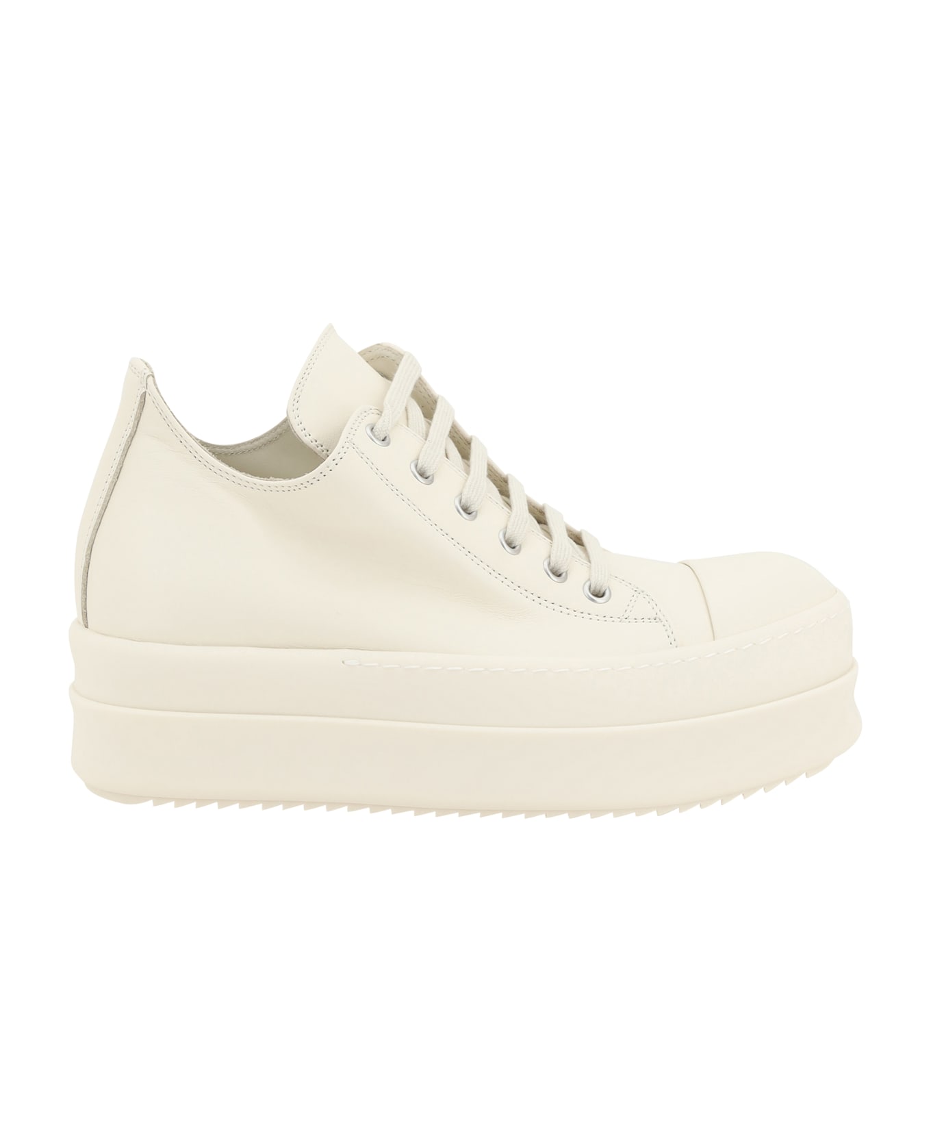 Rick Owens Platform Sneakers - Milk