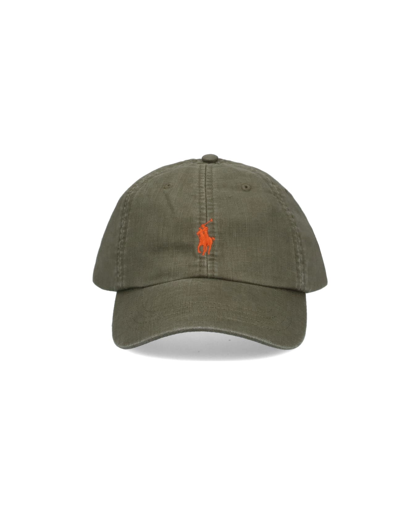 Polo Ralph Lauren Logo Baseball Cap - NEWOLIVE