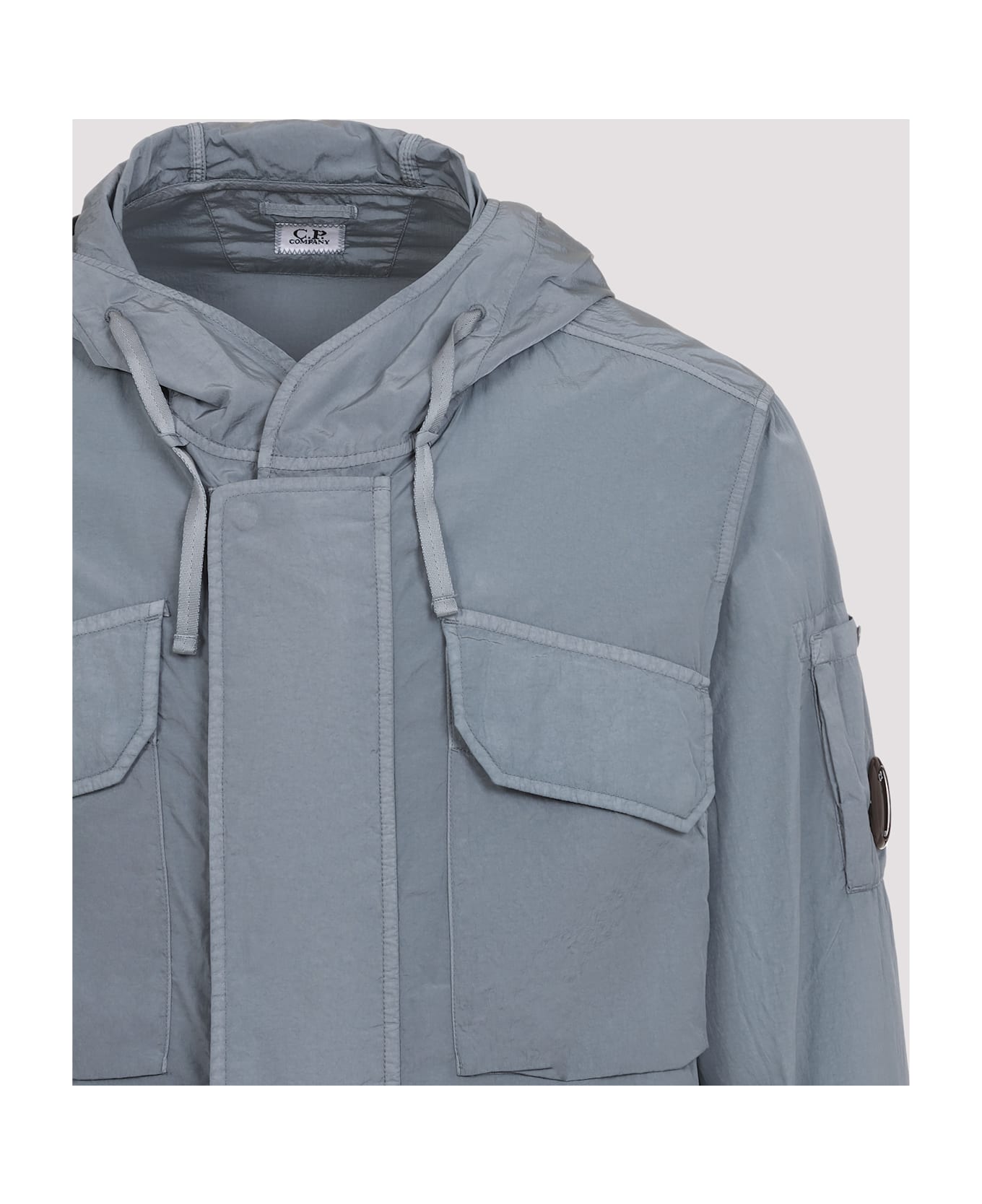 C.P. Company Chrome-r Lens Hooded Jacket - Stormy Weather