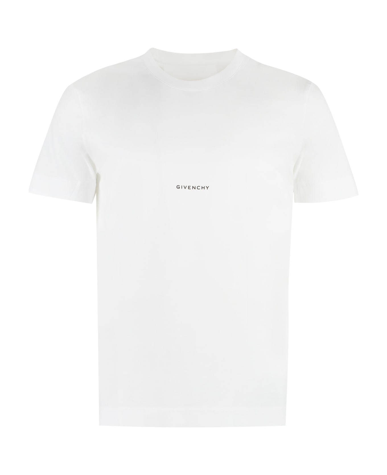 Givenchy Logo T-shirt - White シャツ