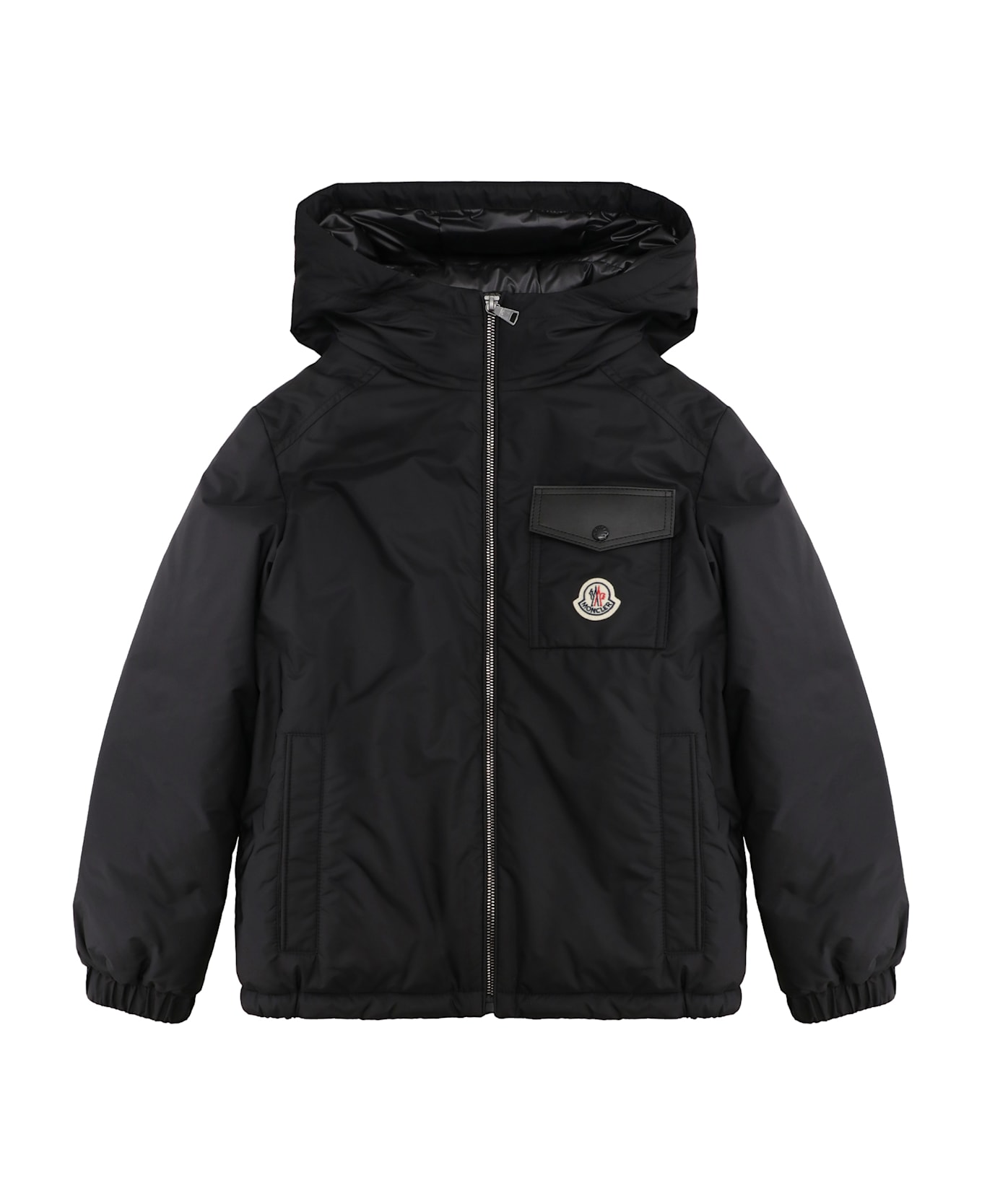 Moncler Gershom Hooded Nylon Jacket - black