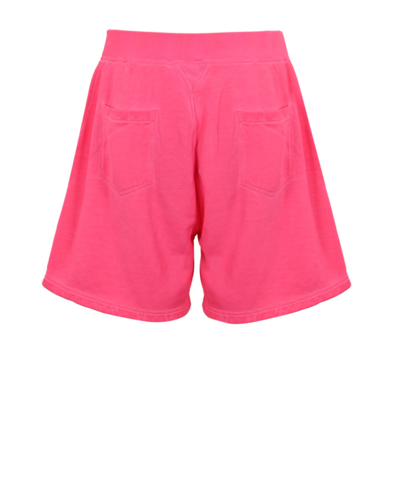 Dsquared2 Icon Cotton Shorts - Pink