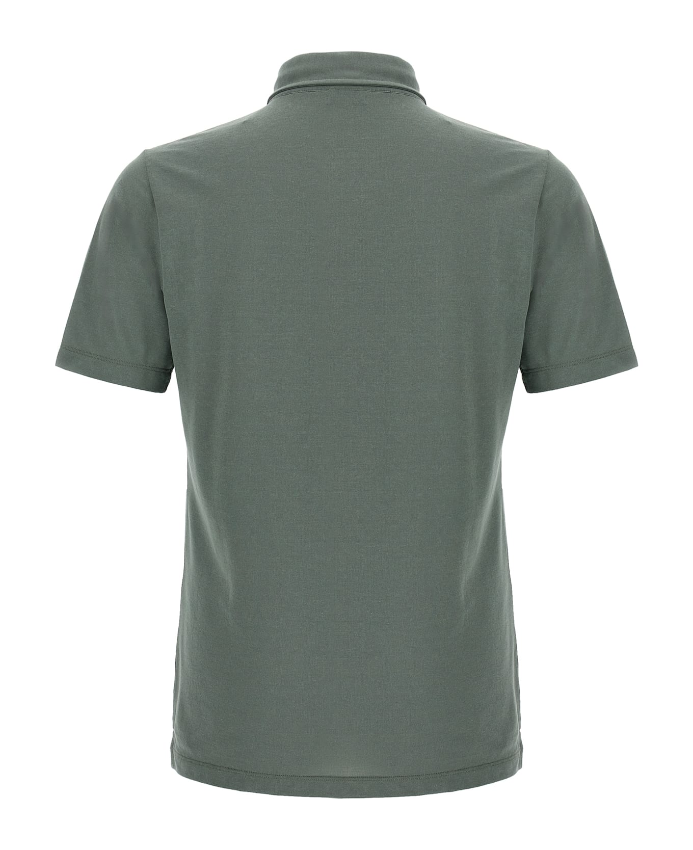 Zanone 
ice Cotton
 Polo Shirt - Green