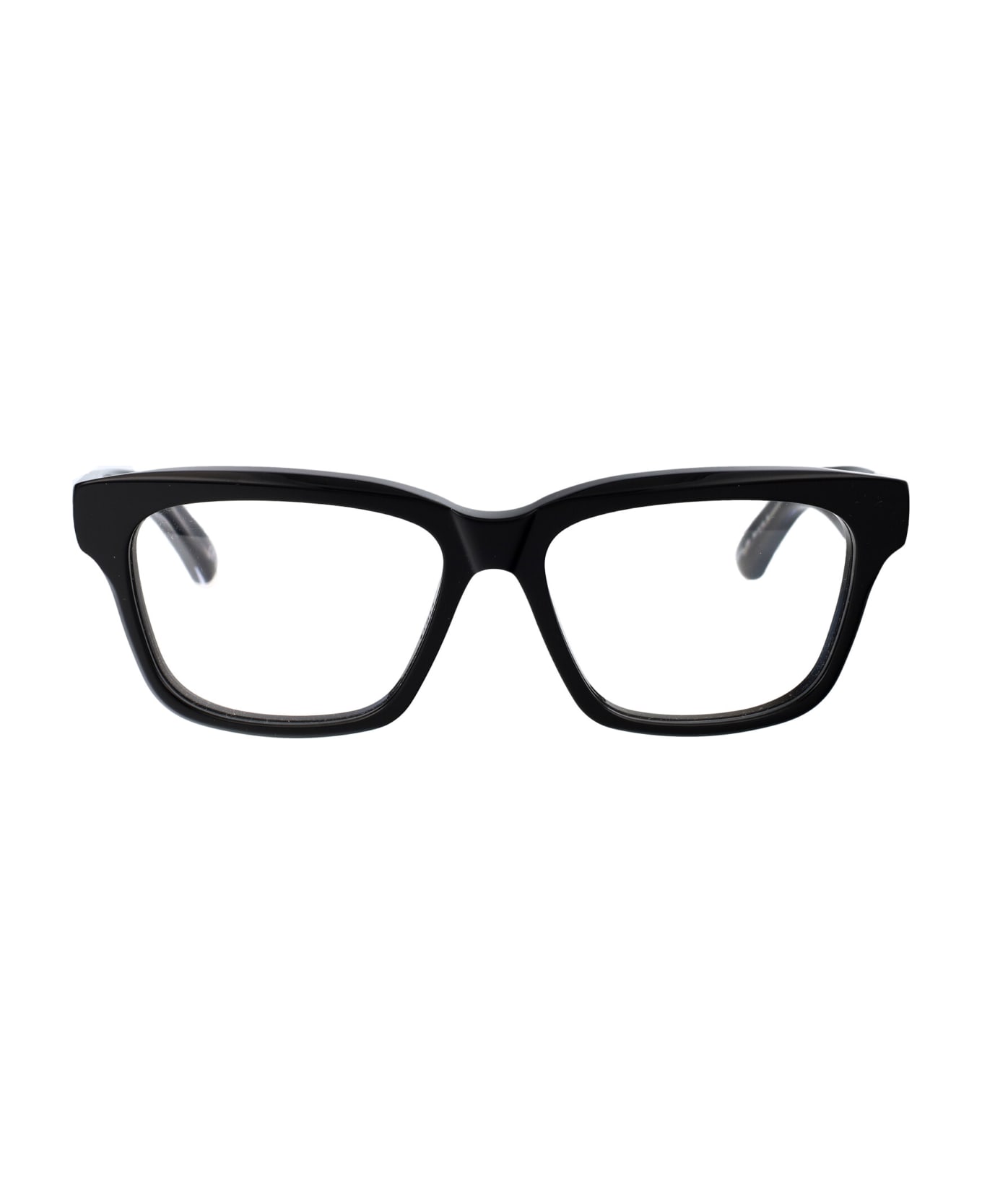 Balenciaga Eyewear Bb0343o Glasses - 005 BLACK BLACK TRANSPARENT