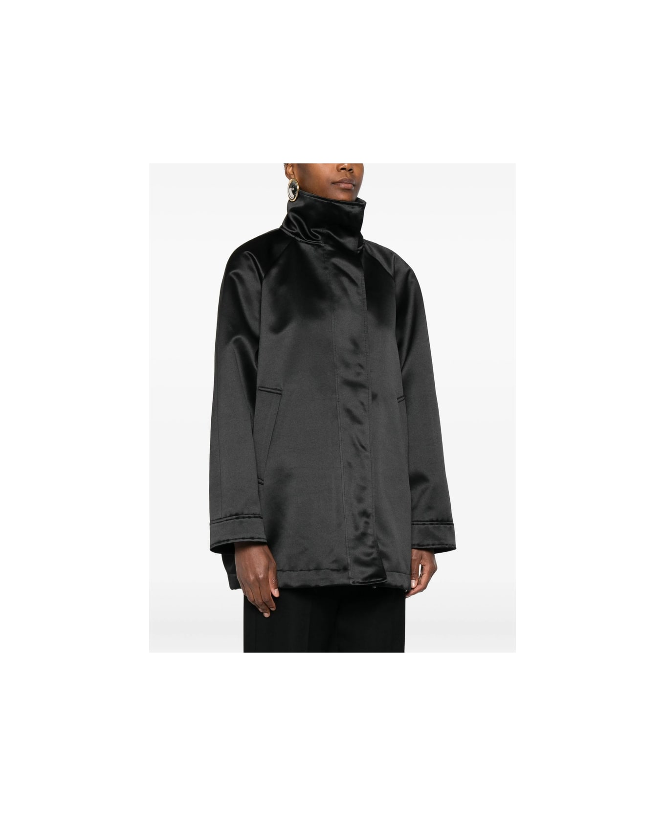 Covert Coat - BLACK