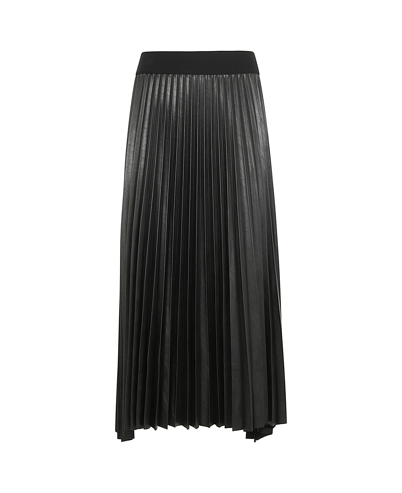 Maria Calderara Plissee Skirt - Black